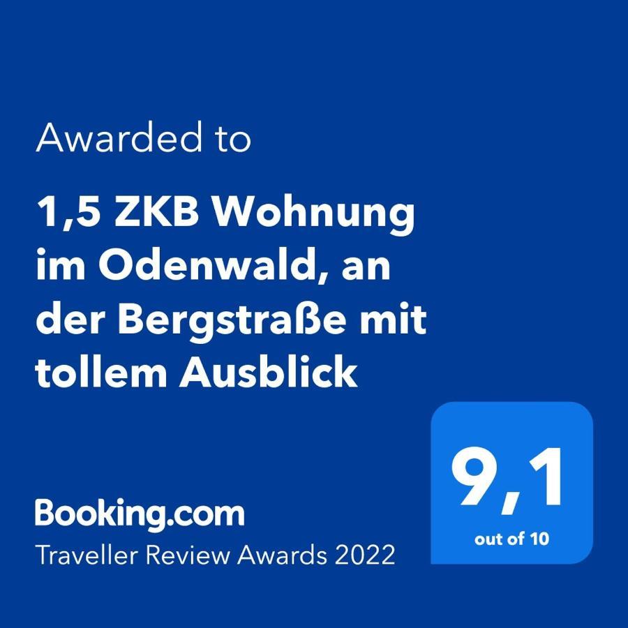 1,5 Zkb Wohnung Im Odenwald, An Der Bergstrasse Mit Tollem Ausblick Rimbach  Extérieur photo